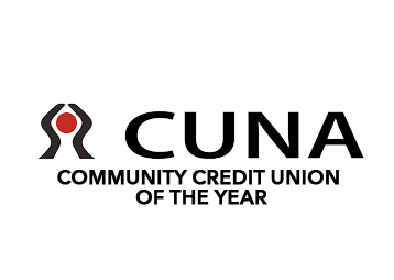 Cuna community credit union of the year Logo
